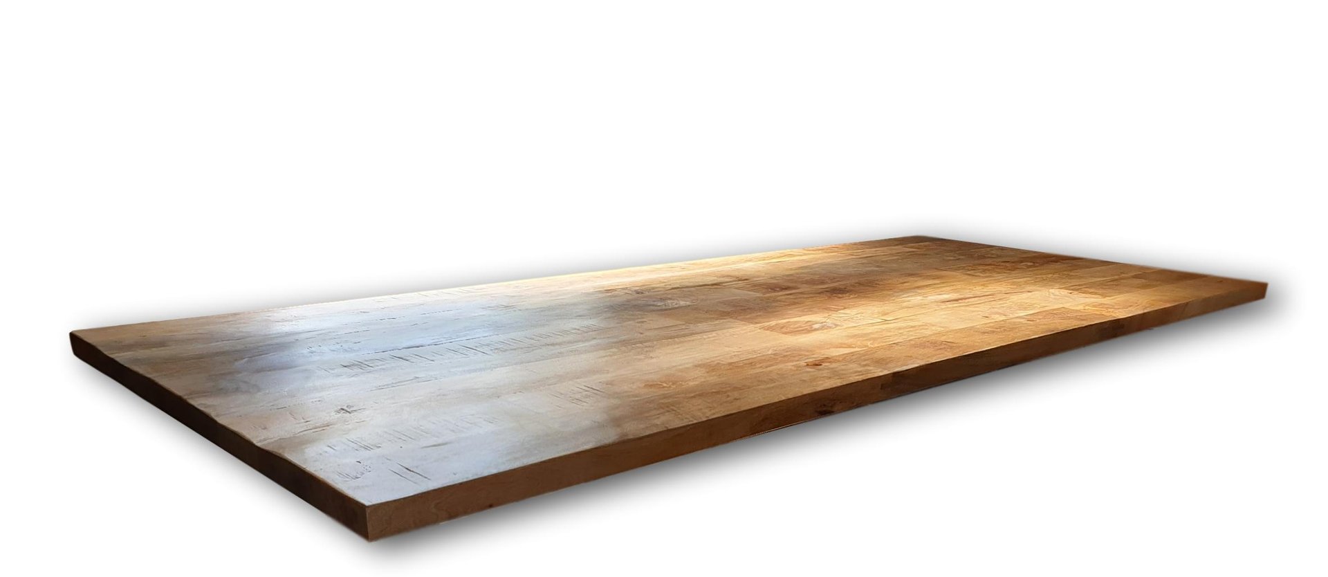 Verenigde Staten van Amerika Aanpassing rommel Tafelblad mango hout 200 cm x 100 cm - Re-Love Vintage Furniture